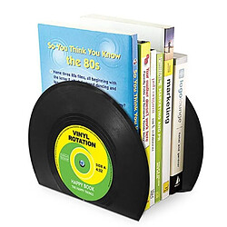 Acheter Wewoo 2 ensembles créatif rétro vinyle disque livre stand moderne minimaliste décoration de la maison étudiant CD serre-livre