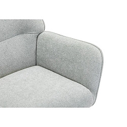 Acheter Vente-Unique Fauteuil en tissu gris OSIMO