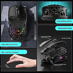 Acheter Universal Des souris ergonomiques légères (noir)