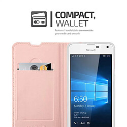 Acheter Cadorabo Coque Nokia Lumia 650 Etui en Rose