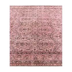 Avis Vidal Tapis de laine 302x203 rouge Ultra Vintage