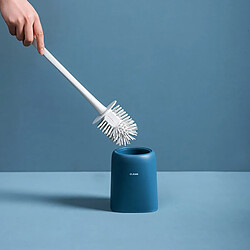 Avis Universal Brosse à toilette de salle de bains et ensemble de porte-brosse de nettoyage étanche Brosse à poils doux Porte-brosse sanitaire