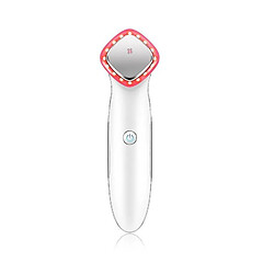 Chrono Instrument de beauté, fréquence de vibration: 11Krpm, importateur d'essence électrique pour le visage, rajeunissement de la peau anti-rides anti-âge acné raffermissant, masseur amincissant EMS cavitation(Rouge)