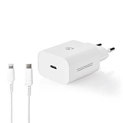 Avis NEDIS Chargeur Secteur MACBOOK PRO + Cable USB-C TYPE APPLE 65W - Blanc pour Apple MacBook Air -PRO