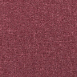 Maison Chic Ensemble de canapés 2 pcs avec coussins, Canapé droit Sofa pour Salon Rouge bordeaux Tissu -GKD133728 pas cher