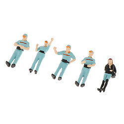 1:64 Scène De Rue Diorama Figures Personnage Résine Modèle Mise En Page Décor D