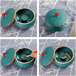 Universal Ceramic Ashtray With Lid, Airtight And Deodorizing Ashtray