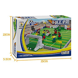 Universal Modèle de construction Kits City Football 3D Blocs Modèle éducatif jouet pour les enfants pas cher