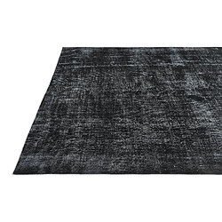 Acheter Vidal Tapis de laine 300x201 noir Ultra Vintage