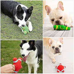 Jouets en latex rouge pour animaux de compagnie, Starfish, Jouets sonores rouges pour animaux de compagnie, Jouets pour chiens