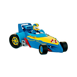 BULLYLAND - Bullyland Mickey Mouse Figurine Disney Junior Pilote de Course Donald dans Voiture, 15460