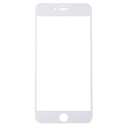 Wewoo Verre trempé blanc pour iPhone 6s 0.26mm 9 H + Surface Dureté 2.5D Incurvée Plein Écran Couverture Anti-Explosion Film