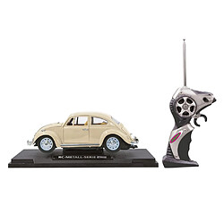 JAMARA Voiture télécommandé Die-cast VW Beetle 40 MHz 1:18 Blanc crème