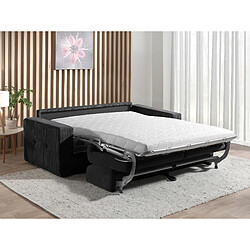 Acheter Lisa Design Sacha - canapé 3 places convertible - couchage quotidien - matelas 12 cm - en velours côtelé