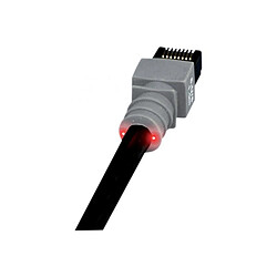 PATCHSEE Cordon RJ45 catégorie 6 U/FTP LSOH noir - 0,6 m