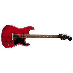 Paranormal Strat-O-Sonic Crimson Red Transparent Squier by FENDER