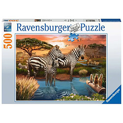 Ravensburger 500 pcs zebres au plan d'eau