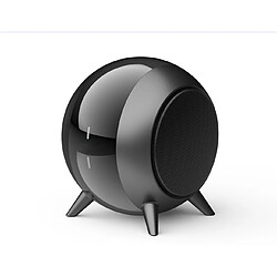 Universal Bluetooth 5.0 haut-parleur nouveau stéréo métallique haut-parleur portable recharge musique subwoofer super bass stock | haut-parleur extérieur (noir)