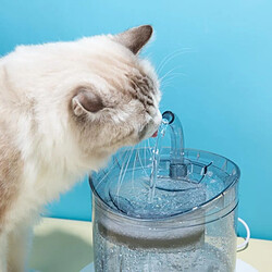 Universal 1.8L Lentille à commande électrique Fontaine pour chat Distributeur d'eau pour chat Chiot Chiot Chiot Pet Bol d'eau Nourriture pour chat Fournitures d'arrosage pas cher