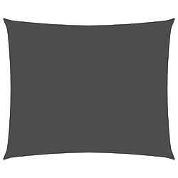 ComfortXL Voile De Parasol Tissu Oxford Rectangulaire 2,5x3,5m Anthracite