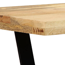 Acheter vidaXL Table à manger 120x60x76 cm Bois de manguier massif