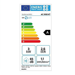 Climatiseur mobile monobloc 3000w 22m2 avec kit fenêtre - ac3100kt - TAURUS ALPATEC