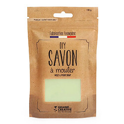 Graines Creatives Savon à Mouler 100 g - Vert d'eau