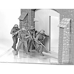 Avis Master Box Figurine Mignature British Infantry. Western Europe, 1944-1945