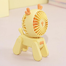 (StyleG) Mini Ventilateur Portable De Style Design Mignon De Dessin Animé De Bureau Avec Chargement d'alimentation Usb