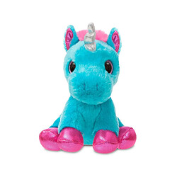 AURORA - Aurora World 60860 Sparkle Tales Moonbeam Unicorn Peluche, Turquoise, 17,8 cm