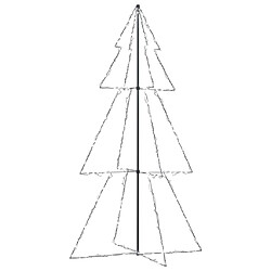 Avis vidaXL Arbre de Noël cône 300 LED d'intérieur/d'extérieur 120x220 cm