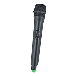 Accessoires de microphone sans fil en plastique classique vert faux jouet de micro Mic pas cher