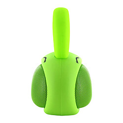 Enceinte Bluetooth 3W Autonomie 3h Design Lapin Lumineux Moxie Vert