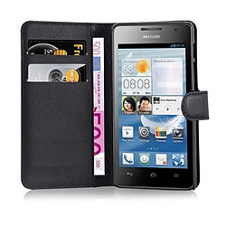 Cadorabo Coque Huawei ASCEND G526 Etui en Noir