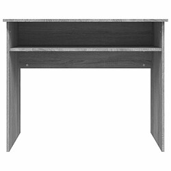 Acheter Maison Chic Bureau,Table de travail pour chambre Sonoma gris 90x50x74 cm Bois d'ingénierie -GKD79205