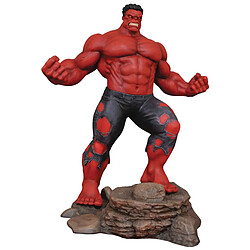 Diamond Select Toys Marvel Gallery - Diorama Red Hulk 25 cm