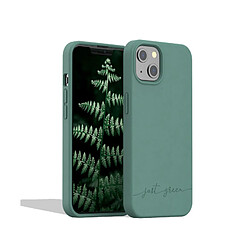 BIGBEN Coque iPhone 13 Natura Night Green - Eco-conçue Just Green