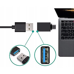 GUPBOO Adaptateur USB OTG USB 3.0 - Type C - Argent,JL1423