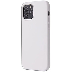 Coque de protection en silicone blanc pour Apple Iphone 13 Pro -Visiodirect-