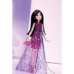 Hasbro Disney Princesses - Poupee Princesse Disney Serie Style Mulan - 30 cm