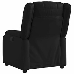 Avis Maison Chic Fauteuil Relax pour salon, Fauteuil inclinable Noir Similicuir -GKD10472