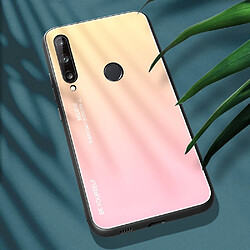 Coque en TPU dégradé de couleur or/rose pour votre Huawei P40 lite E/Y7p