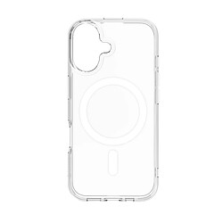 Muvit Coque pour iPhone 16 MagSafe Angles Renforcés Antichocs 2M et Anti-rayures OFG Transparent