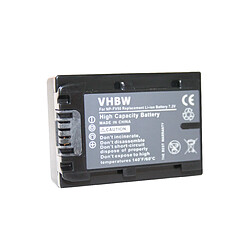 Vhbw Batterie Li-Ion pour SONY DCR-SR57E, HDR-XR200E, HDR-CX305E, remplace les réf. NP-FV30 / 40 / 50 - avec info-puce et visualisation état de charge