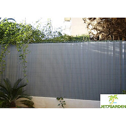 Jet7Garden Canisse 250 spéciale panneaux 1.8x2.5 m - gris perle Canisse en PVC gris perle double face qualité + 1.80 x 2.5 m