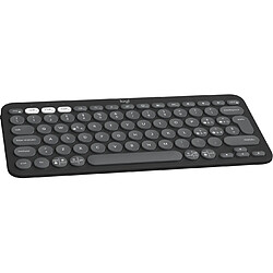 Logitech Pebble Keys 2 K380s clavier RF sans fil + Bluetooth QWERTY Italien Graphite