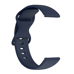 Avizar Bracelet pour Honor Magic Watch 2 42mm Silicone Souple Bleu Nuit