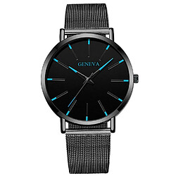 Acheter Justgreenbox Montres ultra minces de la mode des hommes minimalistes Simple Business Quartz inoxydable