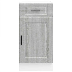 Avis vidaXL Armoire de cuisine Porto sonoma gris bois d'ingénierie