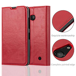 Cadorabo Coque Nokia Lumia 550 Etui en Rouge